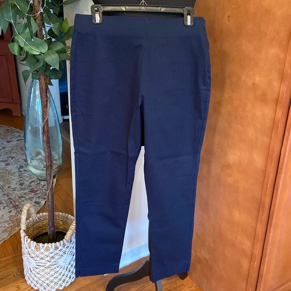 Old Navy High-Waisted Super Skinny Ankle Pants for Women • navy • Size 12